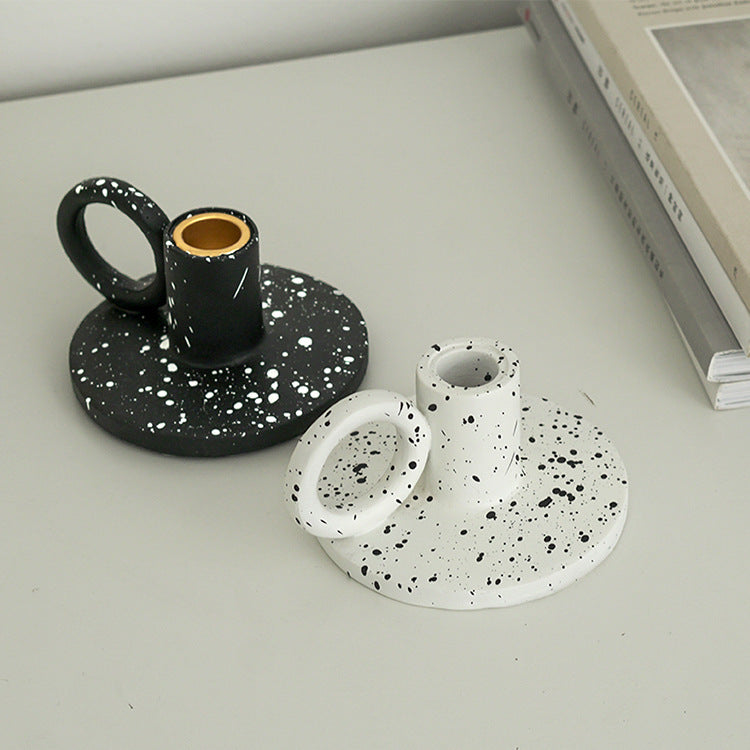 Creative Minimalist Home Decor – Desktop Candle Holder