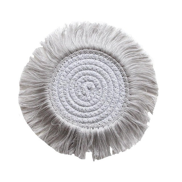 Soleil Boho Jute Coaster