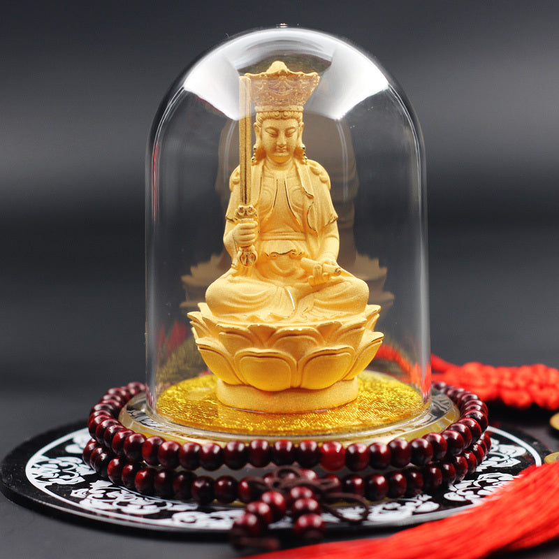 Elegant Buddha Statue Car Decoration