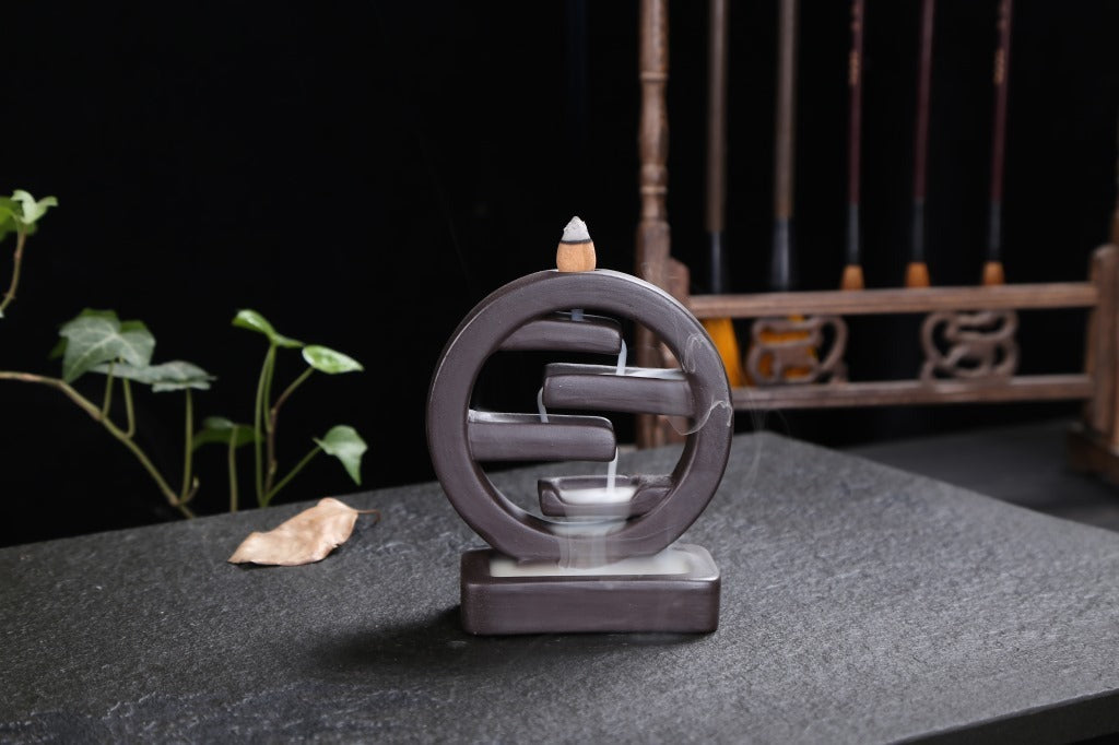 Mystic Cascade Ceramic Clay Burner
