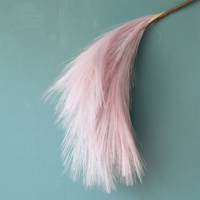 Green Plants Potted Flower-Arrangement Reed-Grass Office-Table Christmas Home-Decor Wedding