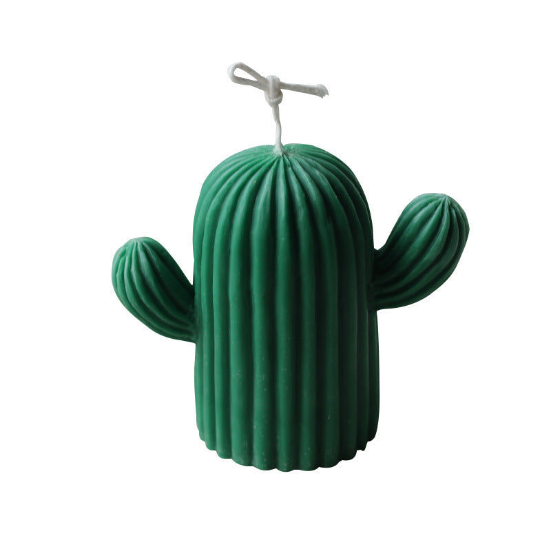 Cactus-Shaped Silicone Candle Mold Kit
