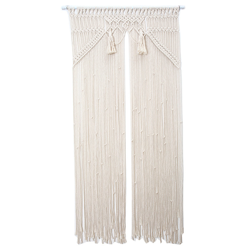 Aria Boho Macramé Door Curtain