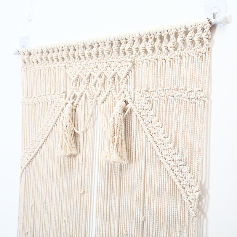 Aria Boho Macramé Door Curtain