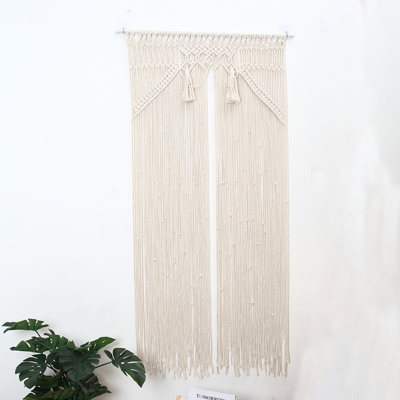 Aria Boho Macramé Door Curtain