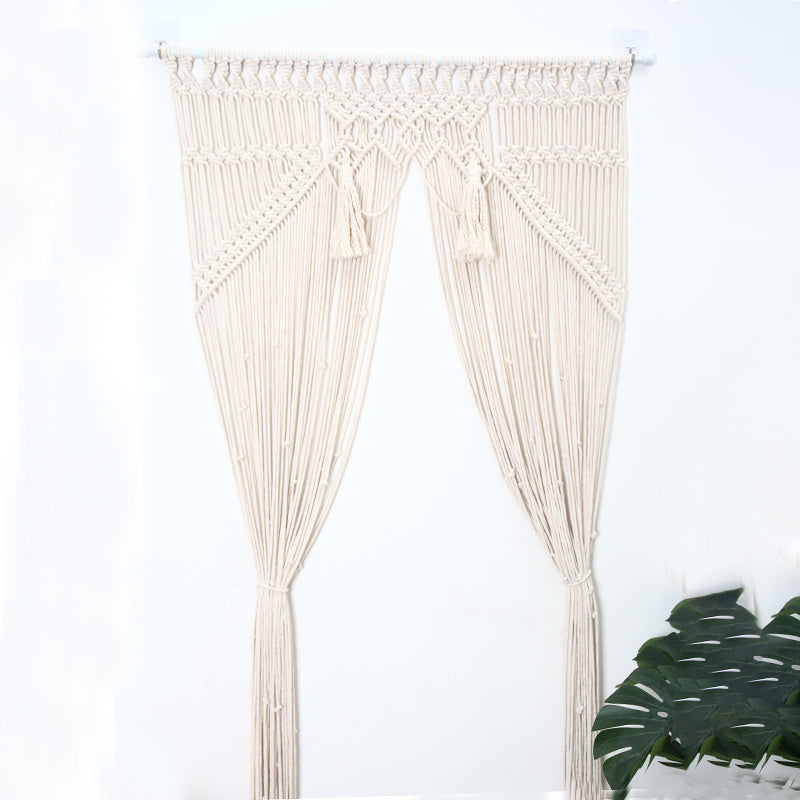 Aria Boho Macramé Door Curtain