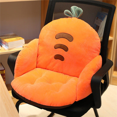SnuggleThrone Cartoon Plush Cushion
