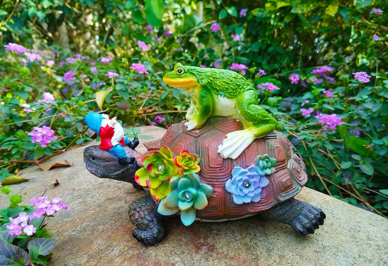 Solar Lamp Outdoor Animal Statue Landscaping