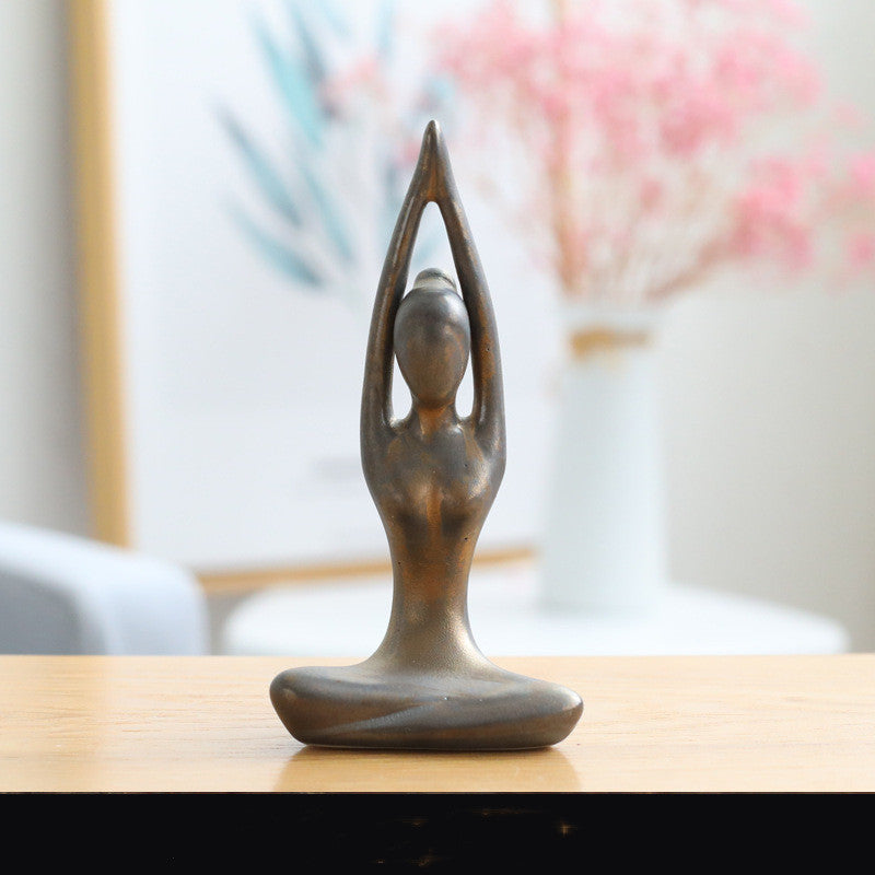 Abstract Ceramic Craft Figurines