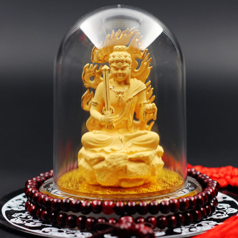 Elegant Buddha Statue Car Decoration