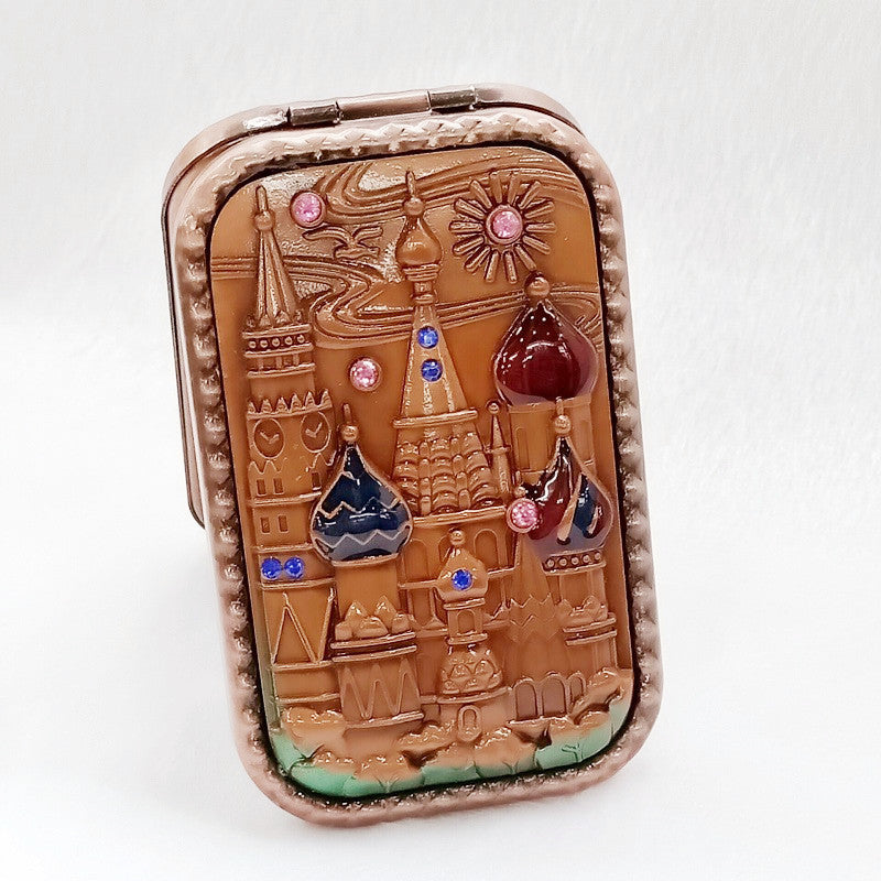 Ezra Retro Portabel Hand Mirror