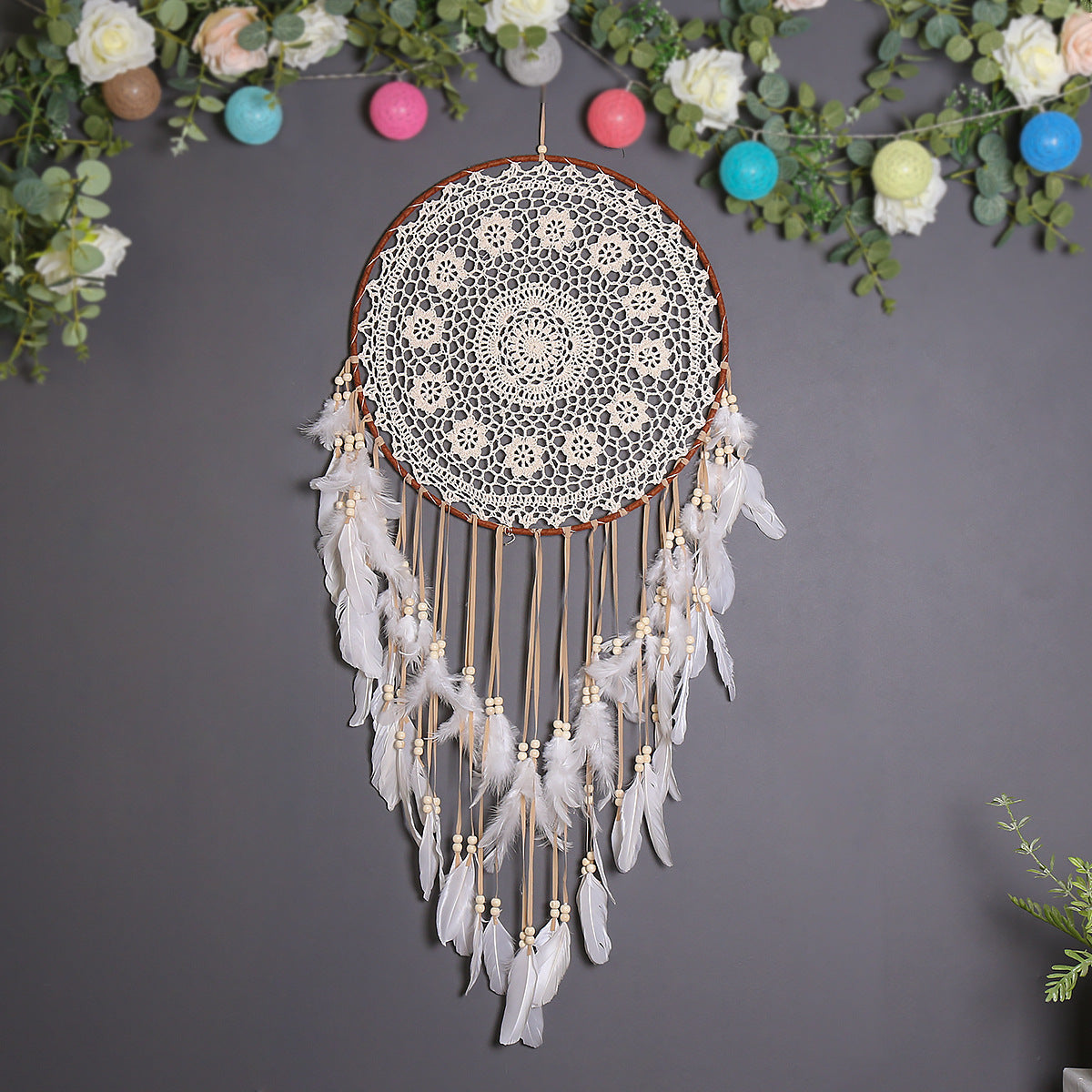 Bohemian Dreamcatcher Wall Hanging