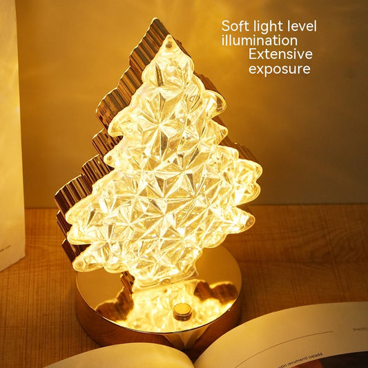 Creative Small Night Lamp – Charging Touch Three-color Home Decor