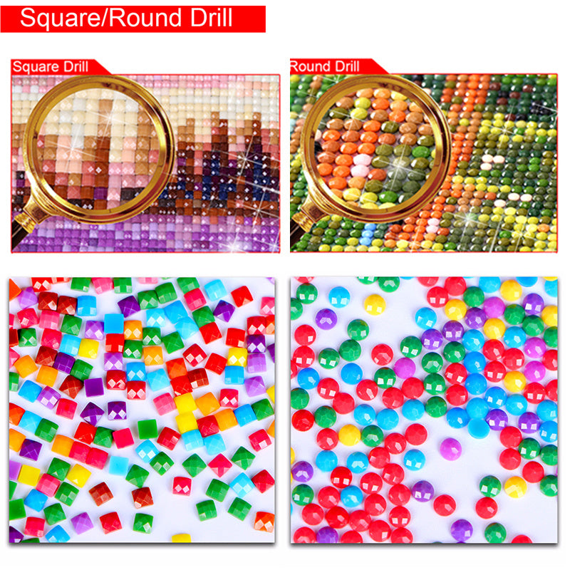 Diamond Embroidery Mosaic Diamond Wall Sticker Home Decor