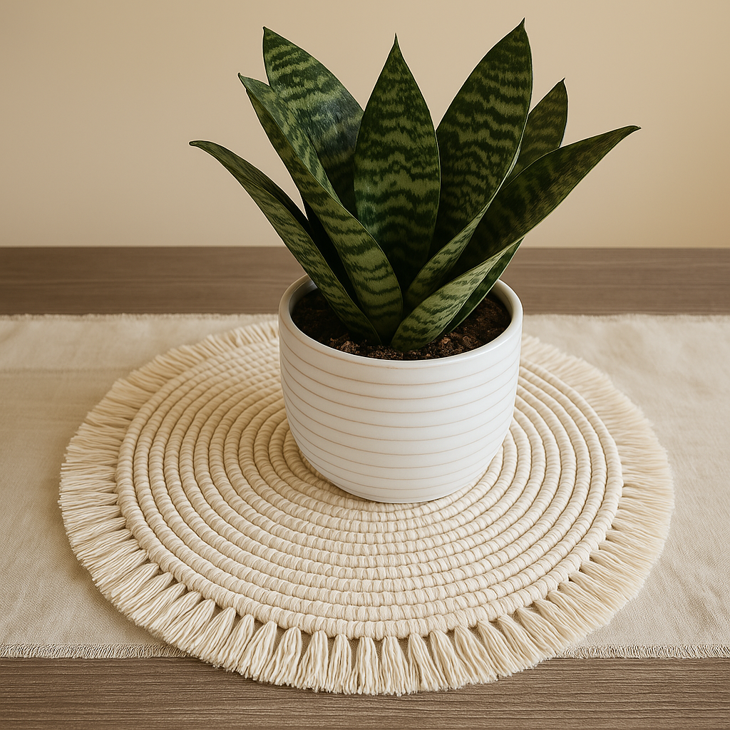 Looma Macramé Table Mat