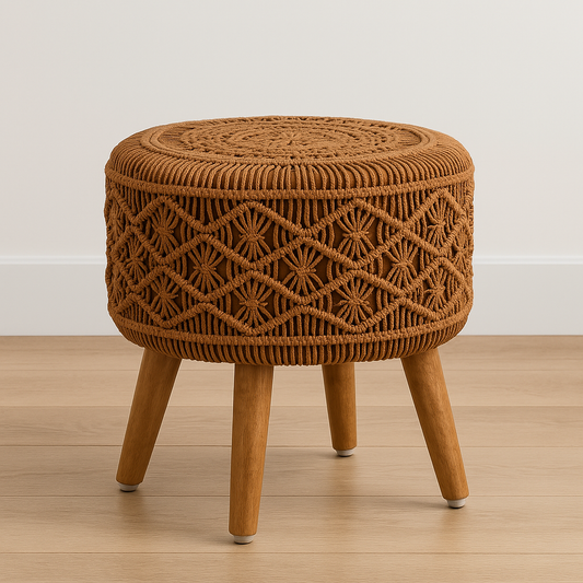 Siena Woven Accent Stool