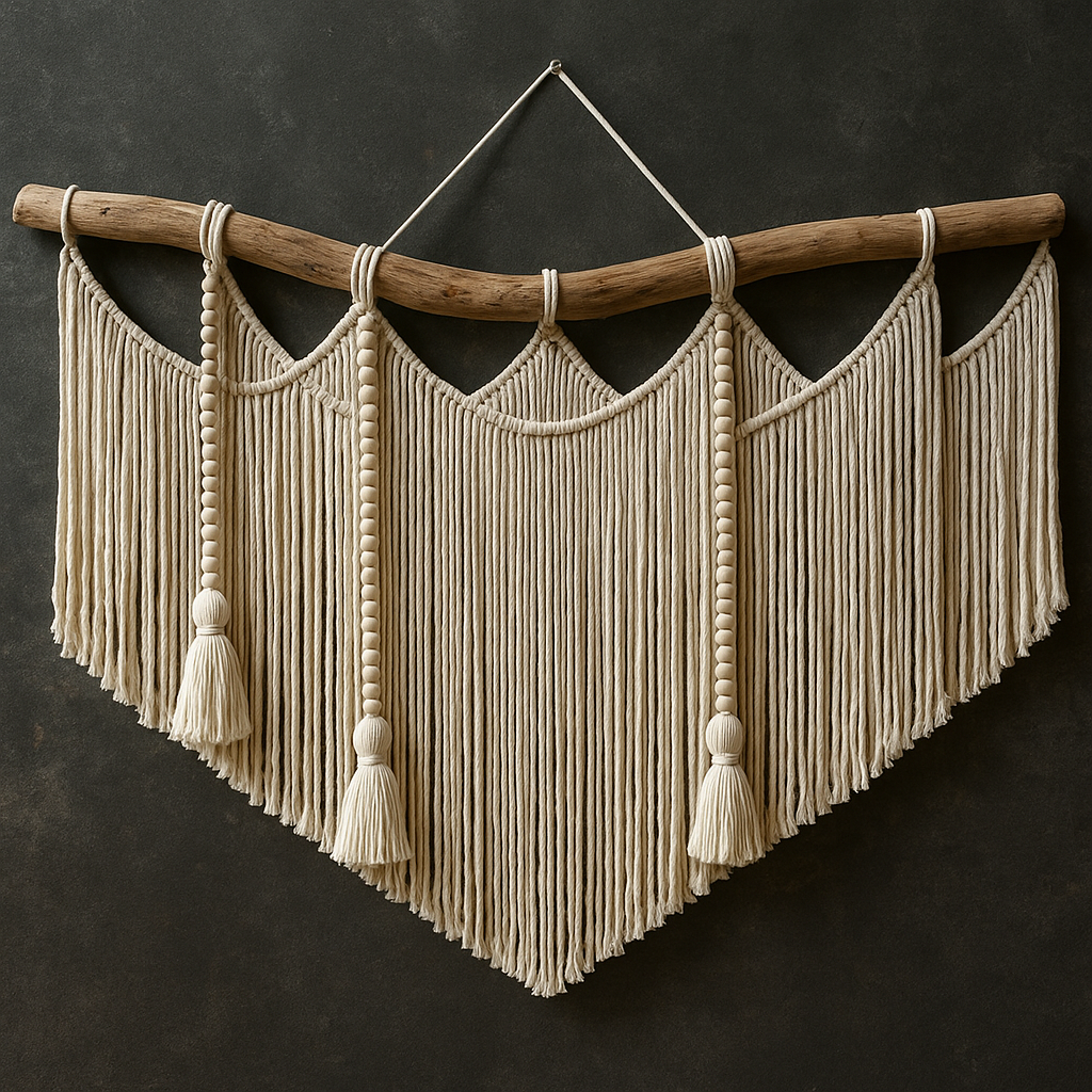 Coastal Drift Macramé Wall Hanging