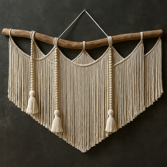 Coastal Drift Macramé Wall Hanging