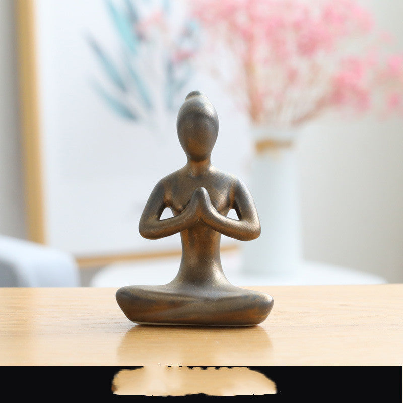 Abstract Ceramic Craft Figurines