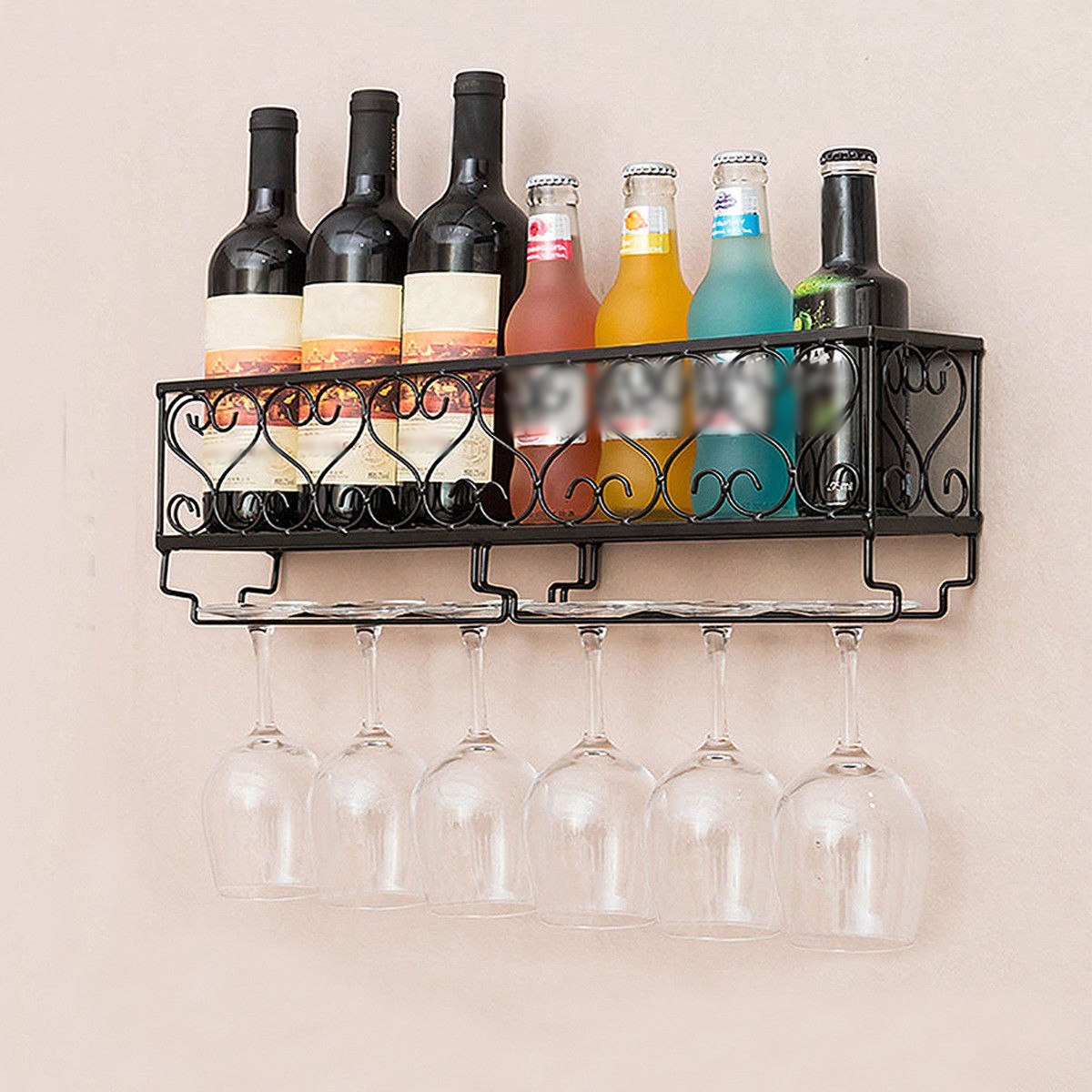 Château Luxe Wall-Mounted Wine Rack
