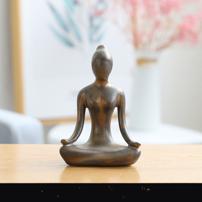 Abstract Ceramic Craft Figurines