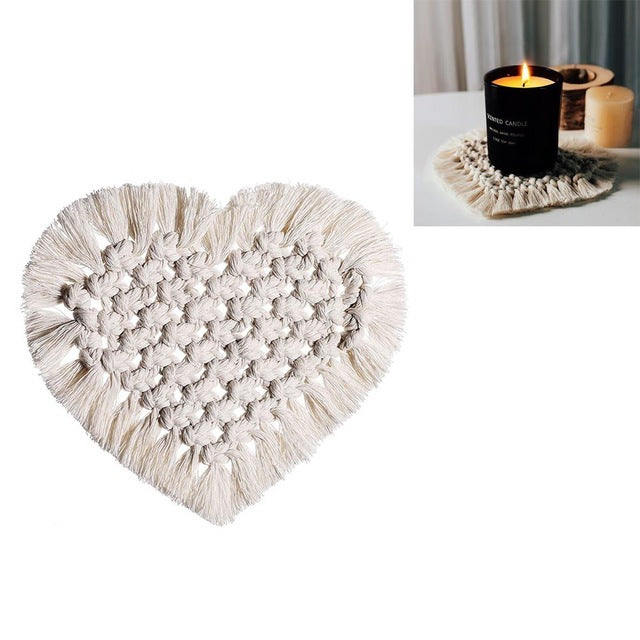 Soleil Boho Jute Coaster