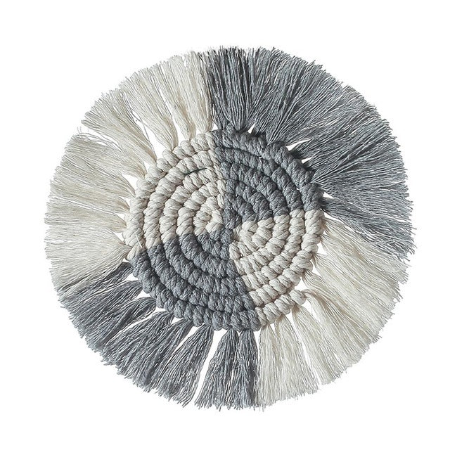 Soleil Boho Jute Coaster