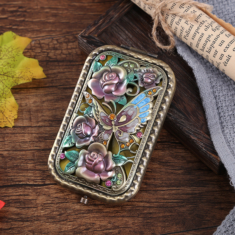 Ezra Retro Portabel Hand Mirror