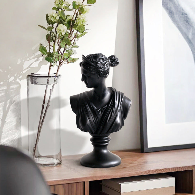 David Venus Statue - European Style Decorative Head Ornament