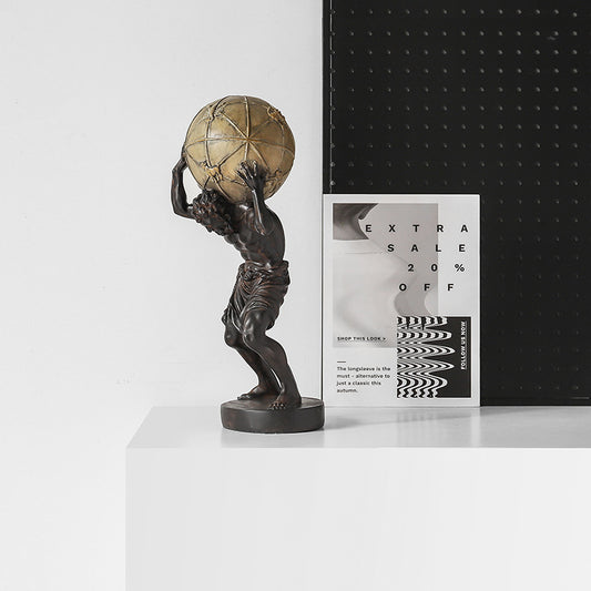 European Character Resin Sculpture