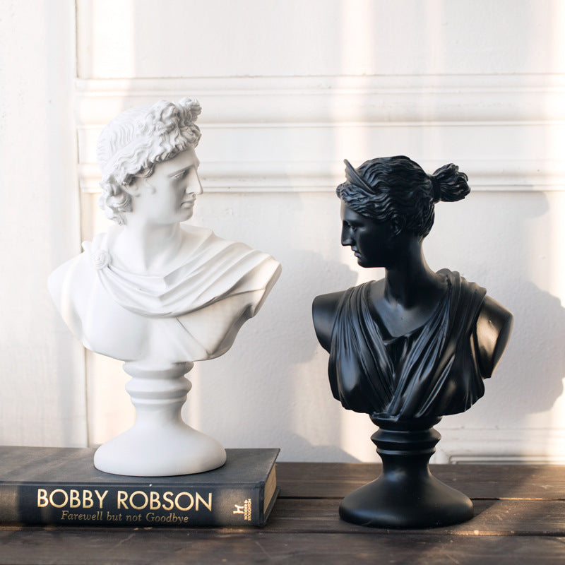 David Venus Statue - European Style Decorative Head Ornament