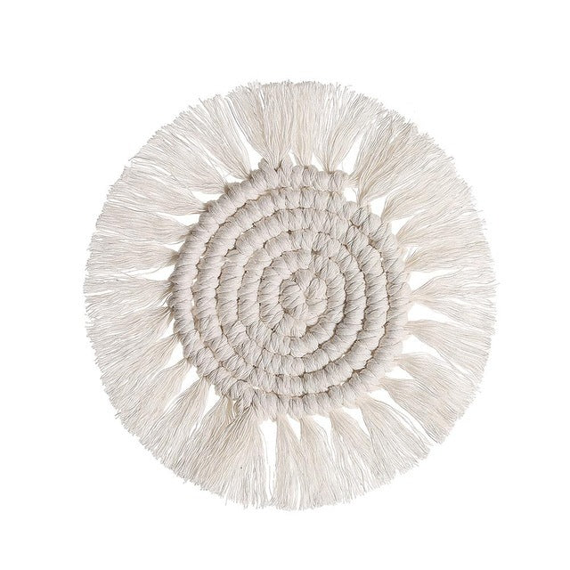 Soleil Boho Jute Coaster
