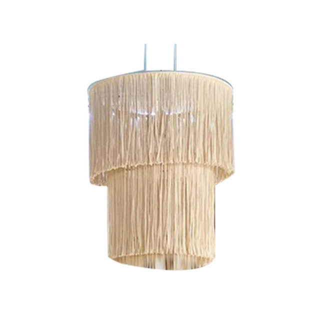 LaceGlow Handmade Macramé Lampshade