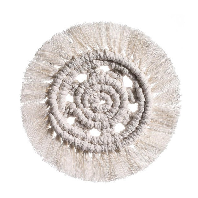 Soleil Boho Jute Coaster