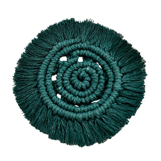 Soleil Boho Jute Coaster