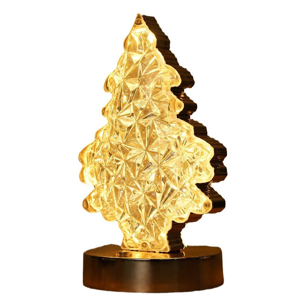 Creative Small Night Lamp – Charging Touch Three-color Home Decor