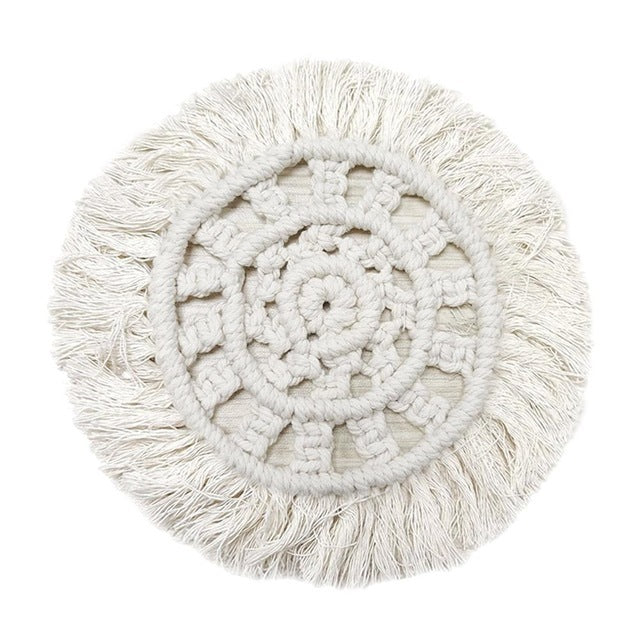 Soleil Boho Jute Coaster