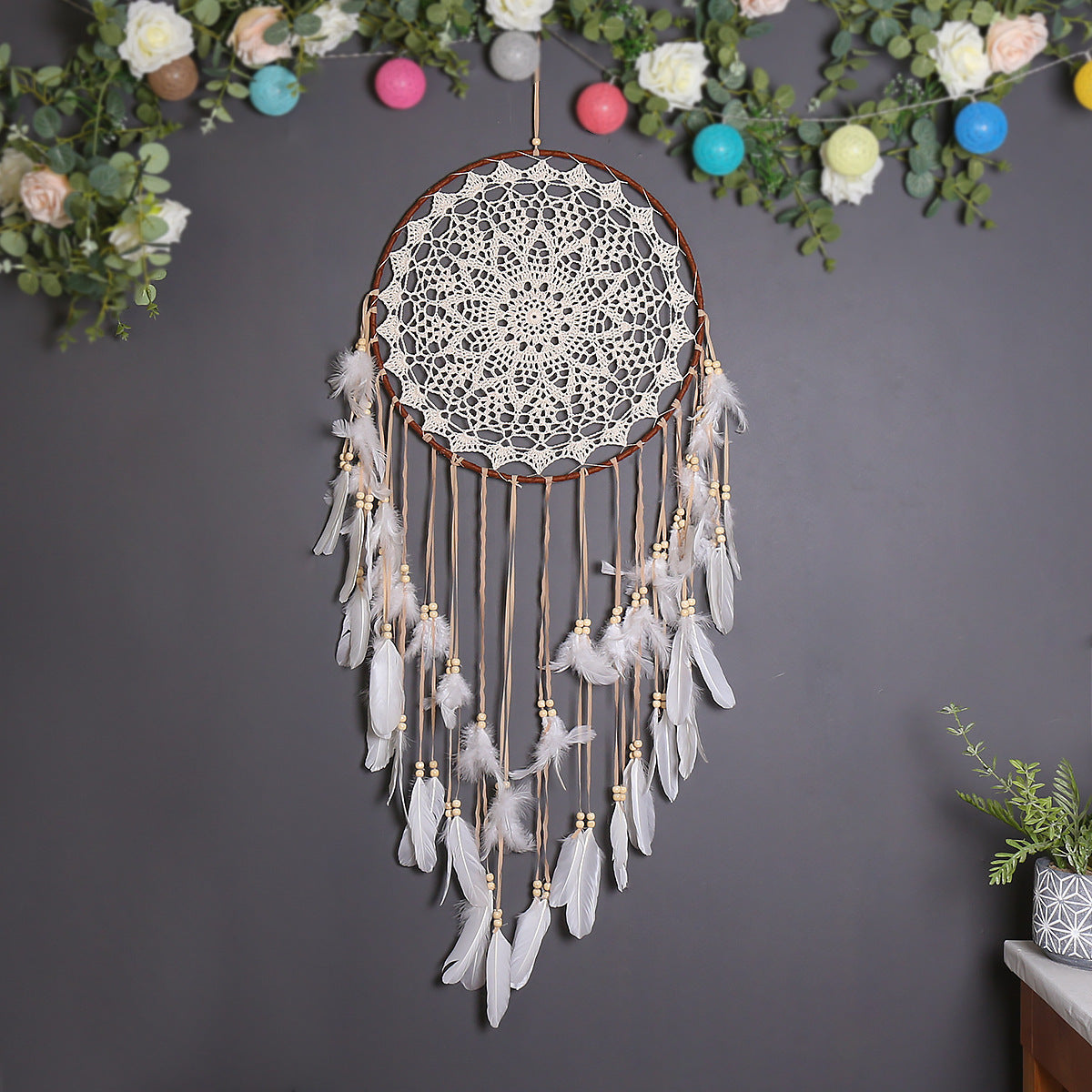 Bohemian Dreamcatcher Wall Hanging