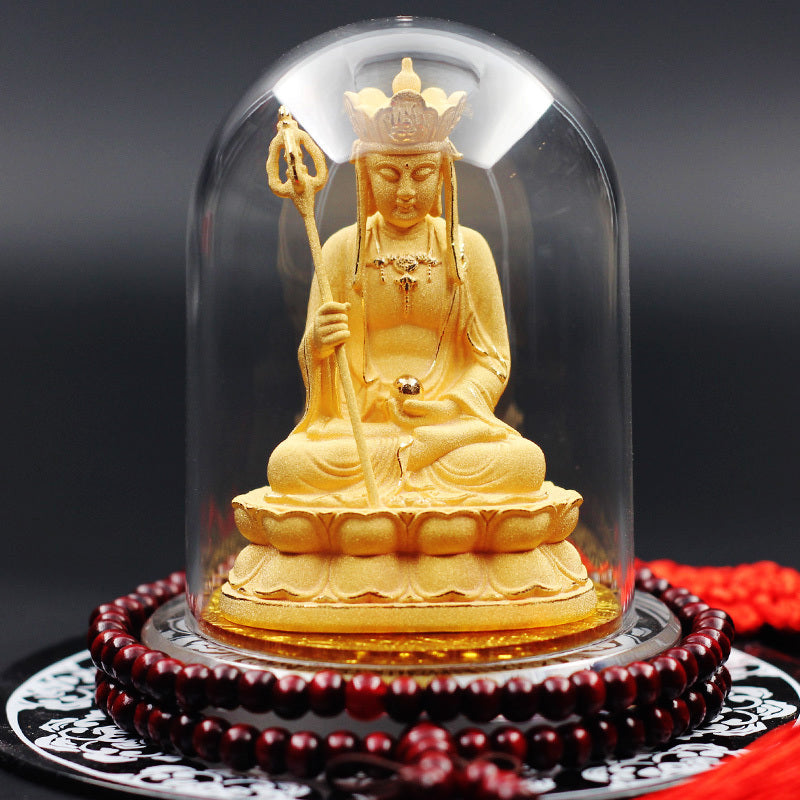 Elegant Buddha Statue Car Decoration