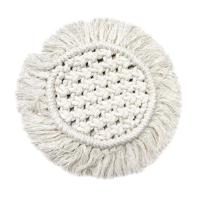 Soleil Boho Jute Coaster