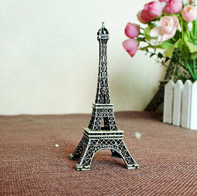 Vintage Bronze Eiffel Tower Figurine