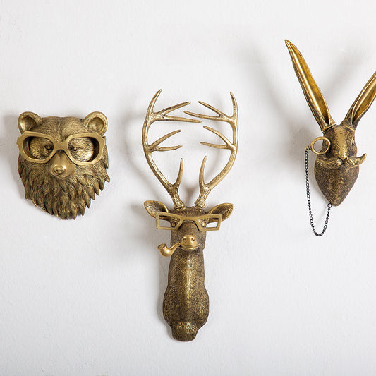Elegant Bronze Animal Pendants for Home Decor