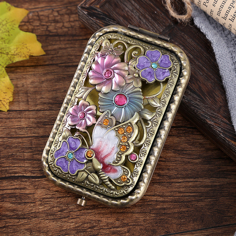 Ezra Retro Portabel Hand Mirror