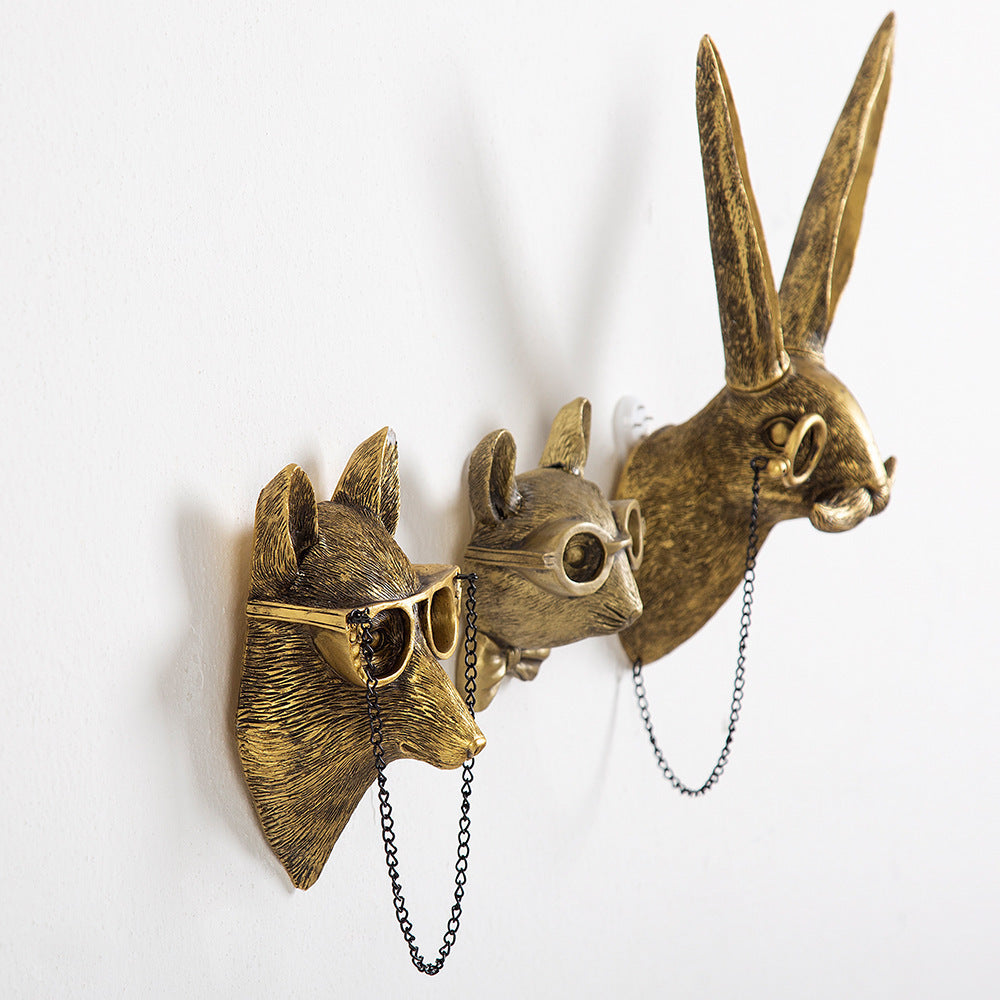Elegant Bronze Animal Pendants for Home Decor