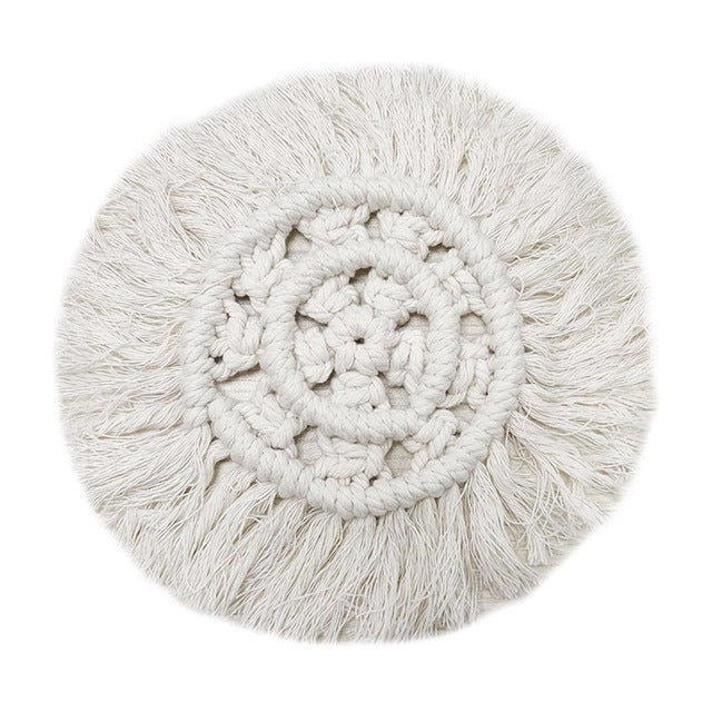 Soleil Boho Jute Coaster
