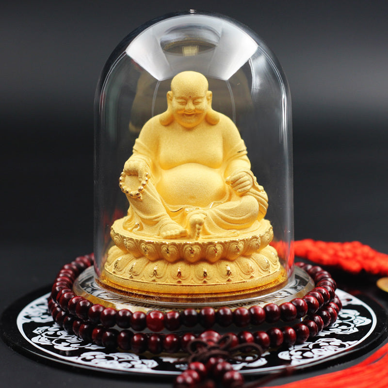 Elegant Buddha Statue Car Decoration
