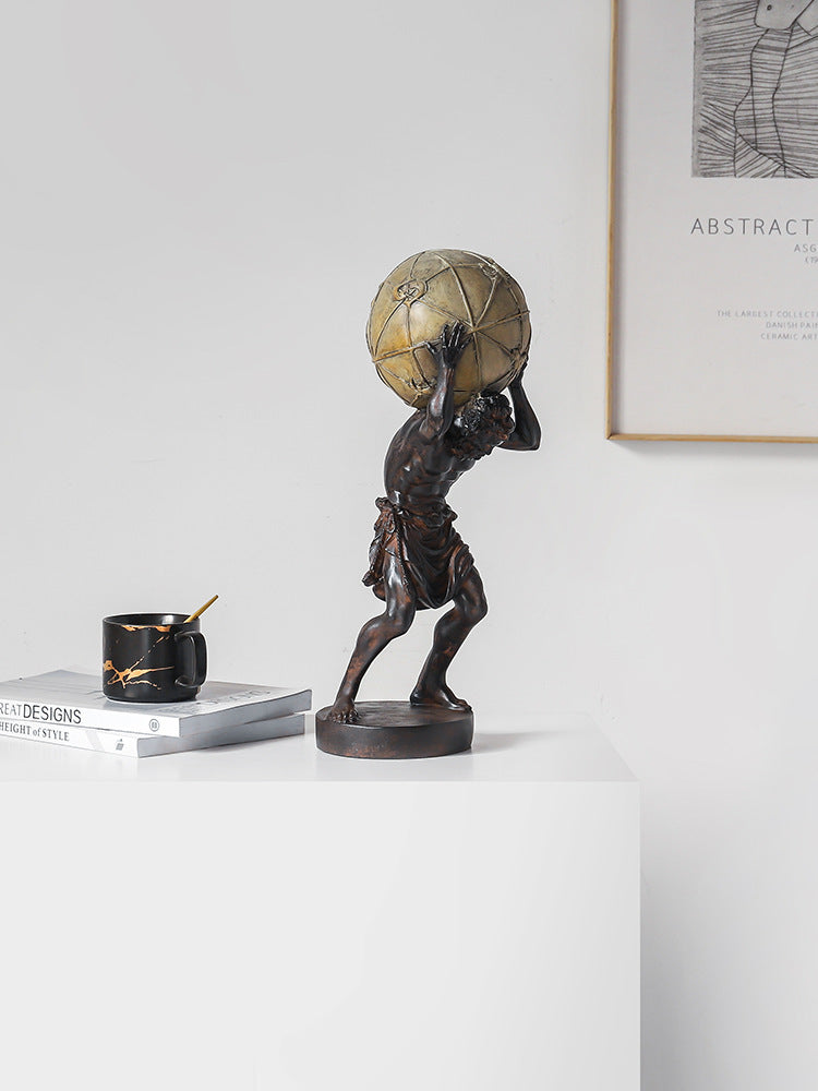 European Character Resin Sculpture