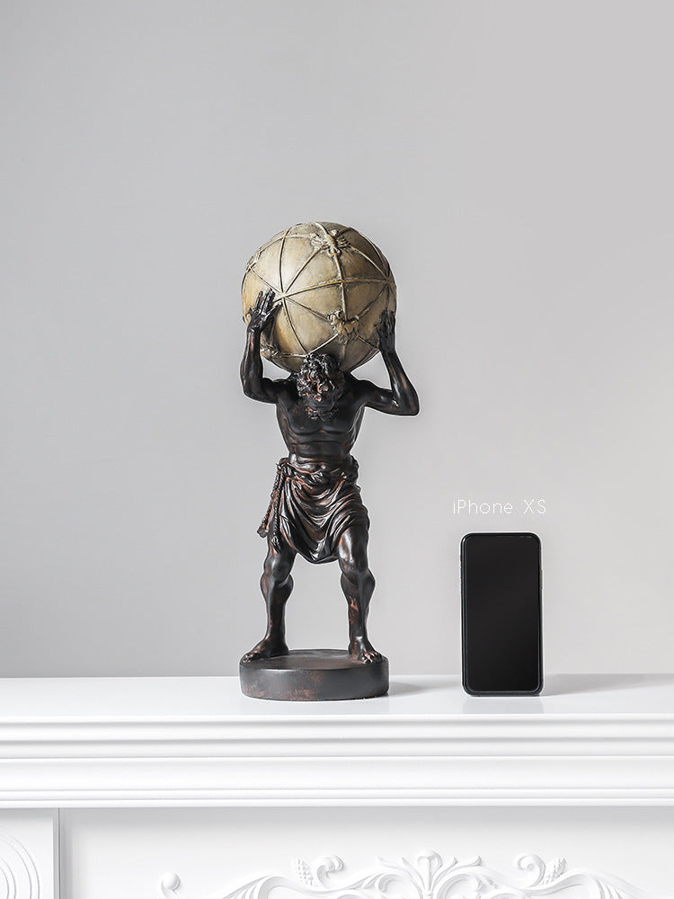 European Character Resin Sculpture