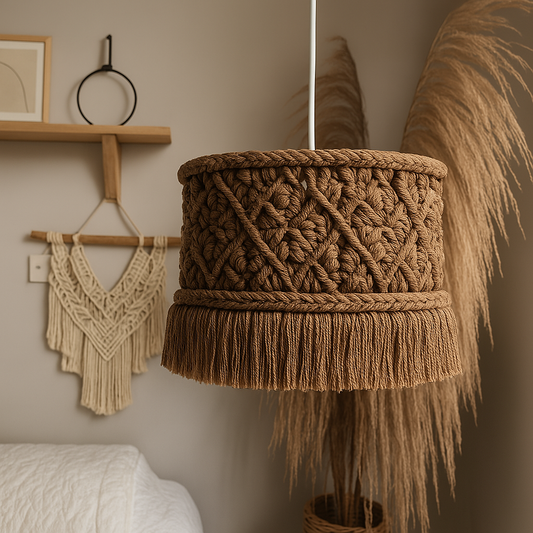 Terra Macramé Chandelier