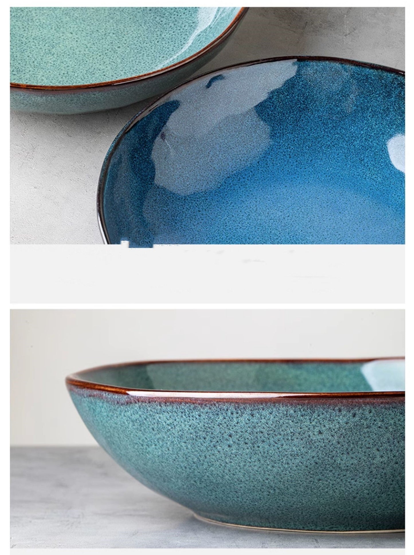 Home Creative Ceramic Bowl Retro